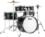 Pearl Roadshow Jr. 5-PIECE Complete Drum Set With Cymbals Jet Black. Fixed Price $450.99.