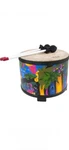Remo KD-5080-01 Kids Percussion Floor Tom Drum Fabric Rain Forest, 10". Fixed Price $59.99.