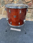 Tama Superstar Mahogany 18 X 16 Floor Tom Drum 80'S. Fixed Price $459.99.