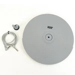 Kat Percussion KT2EP2 12" Dual-zone Cymbal Pad Grey W/ Trs Cable & Wing Nut. Fixed Price $115.00.