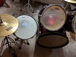 Tama Swingstar 5-PIECE Drum Set With Hardware Cymbals And Throne(read Descriptio. Fixed Price $500.00.