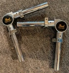 Vintage Pearl Drums Uni-lock System Tom Arm Mounts 1980S Japan U.s. Patents. Fixed Price $56.00.