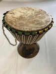 Hand Made West African D'jembe Drum. Fixed Price $89.99.