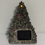 International Silver Company Christmas Tree Picture Frame Lights Music. Fixed Price $14.96.
