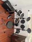 Alesis Command Kit Eight-piece Electronic Drum Set With Mesh Snare. Fixed Price $750.00.