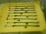 Slingerland / Ludwig Bass Drum Rods Claws 1920'S - 30'S Set Of 8 Vintage!. Fixed Price $64.95.