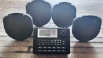 Ion By Alesis IDM02 24 Bit Stereo Drum Machine With Four Pads & Cables. Fixed Price $129.00.
