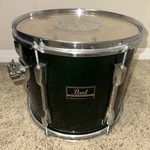 Vintage Pearl Export 13"TOM Drum -emerald Green. Fixed Price $85.00.