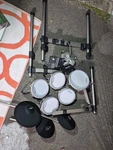 Simmons Titan 70 Electronic Drum Kit With Mesh Pads & Bluetooth. Fixed Price $600.00.
