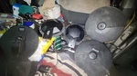 Simmons Electronic Drum Pads Set SD009MAT05 SD009CYM12DE Lot. Fixed Price $200.00.