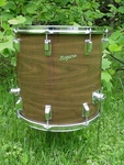 1973 Rogers Drums 16X16 New Mahogany Floor Tom. Fixed Price $419.00.