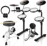 Second-hand Electric Drum Set, Usb Midi, Throne Sticks Headphone,. Fixed Price $187.99.