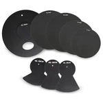 Vic Firth Drum Set Mute Pre-pack 10,12,14 (2),20 In.,hi-hat,and Cymbal. Fixed Price $99.99.