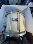 Pearl Ffx 14 12 Marching Snare Drum W/carrier & Remo Flams. Fixed Price $325.00.