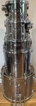 Pearl 5-PIECE Acoustic Drum Kit Chrome Finish Bass Snare Toms. Fixed Price $375.00.