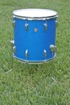1967 Ludwig Drum Co. 16" Classic Blue Sparkle Floor Tom For Your Set! L601. Fixed Price $895.45.