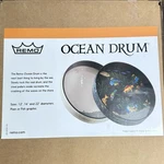 Remo Ocean Drum 12" Diameter, 1/2" Depth Music Band Worship Educational Boho. Fixed Price $50.44.