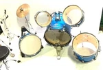Ludwig Accent Cs Combo Children's Kid-size Drum Kit With Cymbals Stand Stool. Fixed Price $88.00.