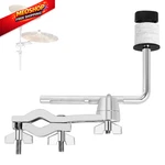 Ranming Drum Set Mounting Clamp Cymbal Stand Extension Arm Silver. Fixed Price $26.05.