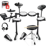 Donner DED-200 Lite Electric Drum Set + Melodics Online Lessons Headphone Throne. Fixed Price $289.99.