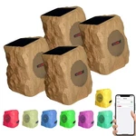 5CORE Rock Solar 4PC Outdoor Waterproof Bluetooth Garden 5.7". Fixed Price $159.99.