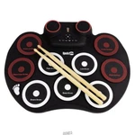 Rockjam-electronic Roll Up Midi Drum Kit With Built In Speakers. Fixed Price $84.99.