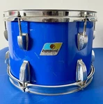 Vintage 1970S Ludwig 12 Rack Tom Drum 6PLY Maple Blue Olive Cortex B&o 8"DEEP. Fixed Price $169.00.
