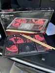 Fuel By First Act EL117 Digital Drums Fallout Design Pad Set W Pedal & Sticks. Fixed Price $35.00.