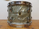1960 Ludwig 8"X 12" Tom Drum Sky Blue Pearl Cob Rims 3-PLY Mahogany Trans. Badge. Fixed Price $299.95.
