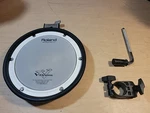 Roland PDX-8 Mesh Head Snare Tom W/ Rack Clamp & Rod 6 8A #3E9. Fixed Price $79.00.