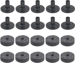 20PCS Yootones Cymbal Stand Felt Washer & Plastic Drum Black. Fixed Price $15.37.