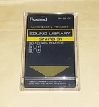 Roland SN-R8-01 Contemporary Percussion Sound Library Card R8MKII. Fixed Price $108.00.