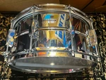 Ludwig LM402B Supraphonic 6.5X14" 10-LUG Aluminum Snare Drum. Fixed Price $699.00.
