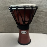 Toca Freestyle Colorsound Djembe Drum Metallic Red 7 In. Works Euc. Fixed Price $45.00.