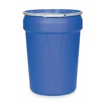Eagle Mfg Open Head Transport Drum, Polyethylene, 30 Gal, Unlined, Blue 1601MB. Fixed Price $111.86.