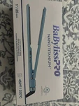 Babyliss Pro Nano Titanium Mini Hair Straightening Iron - Blue. Fixed Price $100.00.