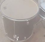 Zildjian Acoustic Drum Kit With Kick, Snare, Hi-hat, Cymbal Stand, Throne. Fixed Price $120.00.