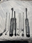 Mapex Pdp Drum Hardware Lot Hi-hat Cymbal Boom Stand Set Chrome PDCB700. Fixed Price $91.99.