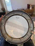 Ludwig Supraphonic LM400 14X5 Aluminum Snare Drum+new Weather Master Head. Fixed Price $499.00.