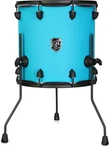 Sjc Custom Drums Pathfinder Floor - 14 X Inches, Carribean Blue. Fixed Price $224.99.