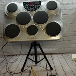 Spectrum Digital Electronic Drum Pad Battery Powered 3.5MM Trsout. Fixed Price $140.00.