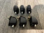 Mapex Horizon Black Tom Drum Spares Lugs 25MM Hardware Set Of 6 #CL37/EF44/FN59. Fixed Price $20.24.