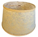 Antique Vintage Mid Century Mcm Fiberglass Lamp Shade Atomic Spaghetti 15 Drum. Fixed Price $298.25.