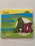 Teacher Created Resources FST5260 Colorful Leopard 5" Sassy Font Letters. Fixed Price $10.99.