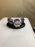 Finger Desktop Electronic Set Purple Silver Novelty Music Toy Mini. Fixed Price $9.99.