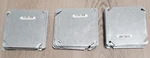 Raco Square Electrical Box Cover Steel 4" - Lot Of 30 Pcs. Fixed Price $49.58.
