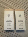 Beauty Of Joseon Daily Tinted Fluid Sunscreen SPF40 Shade LP110 - 2 Pack!. Fixed Price $15.99.