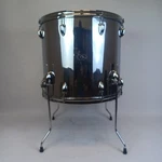 Slingerland 16X18"CHROME Over Wood Floor Tom Magnum Vintage 3PLY Maple Drum 1970. Fixed Price $664.47.
