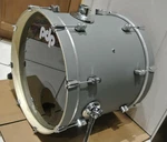 Pdp 20" Concept Maple Bass Drum Pewter Satin For Your Set! Lot K920. Fixed Price $337.46.