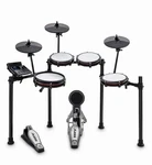 Alesis Nitro Max 8-PIECE Electronic Drum Set With Bluetooth And Bfd Sounds Black. Fixed Price $300.00.